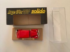 SOLIDO age d'or les models