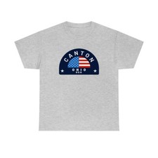 Canton, Ohio - T-shirt unisex in cotone pesante