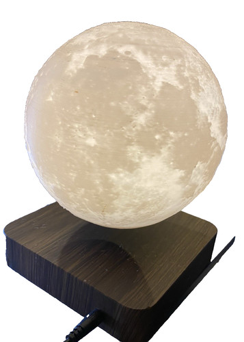 Lampada luna levitante - luna,