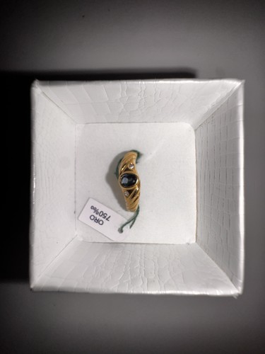 Anello oro zaffiro - anello,