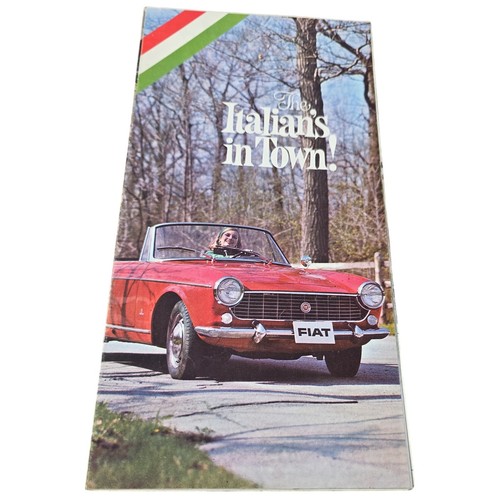 Pubblicità brochure vintage