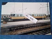 Fotografia Automotrice ALn 668.05 Verde Lichene della Ferrovia Ferrara Suzzara 