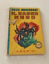 I ROMANZI DEL DISCO GIALLO N.18 - 12/1942,IL RAGNO NERO,ENZO GEMIGNANI,NERBINI