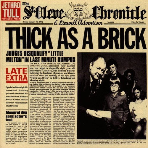 Jethro tull thick as - thick,