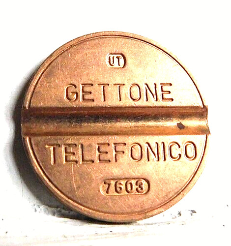 Gettone telefonico zecca - ut,