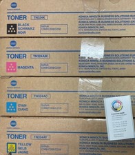 4 toner Konica Minolta TN324 per bizhub C258 C308 C368, Develop ineo +258, +308