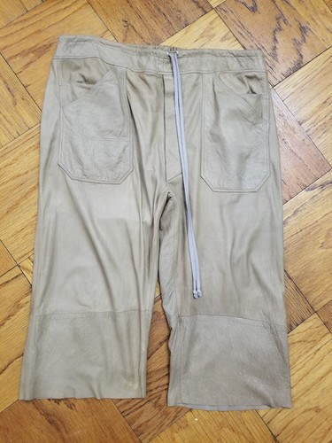 Pantaloni pelle rick - pantaloni, owens