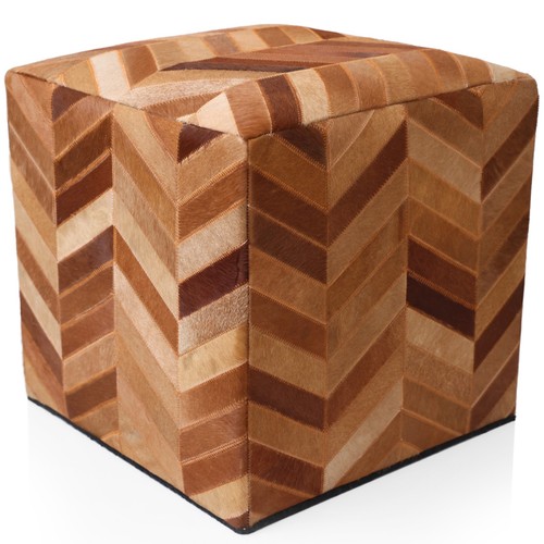 Pouf ottomano fatto mano in - ottomano,
