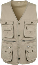 Giubbotto Da Pesca Da Uomo Con