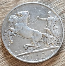 10 LIRE 1927 REGNO D'ITALIA