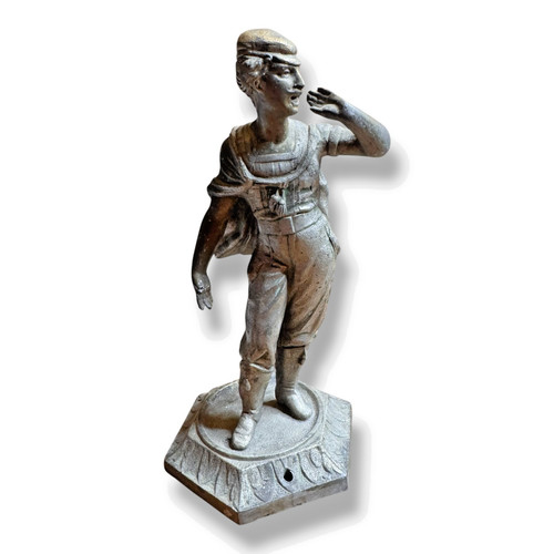 Statua antica stufa - , araldo