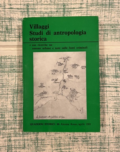 Studi antropologia storica - studi,