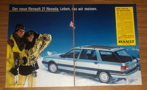Rara pubblicità renault - pubblicità,