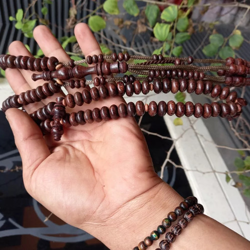 Tasbih tijani galih asem mm - asem, 12