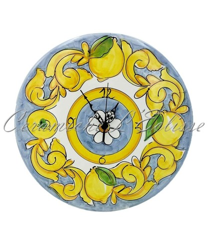 Orologio disco barocco - orologio,