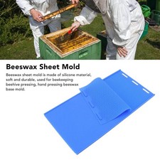 Stampo cera d'api in silicone apicoltore base alveare stampa foglio stampo US *