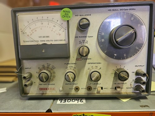 Eico 902 analizzatore audio - eico,