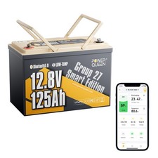 Power Queen 12V 125Ah Group27