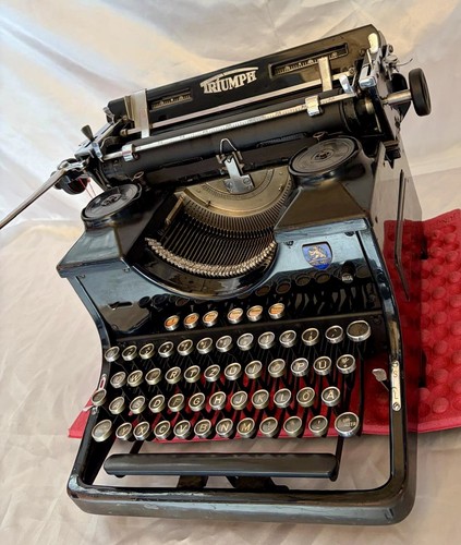 Antica macchina scrivere - macchina,