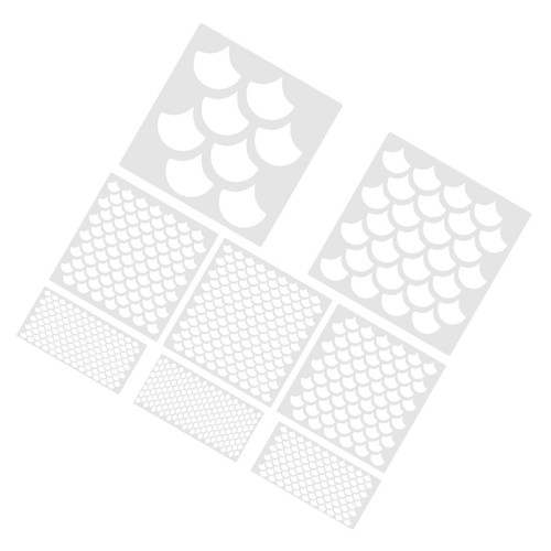 Pezzi stencil per scale - stencil,