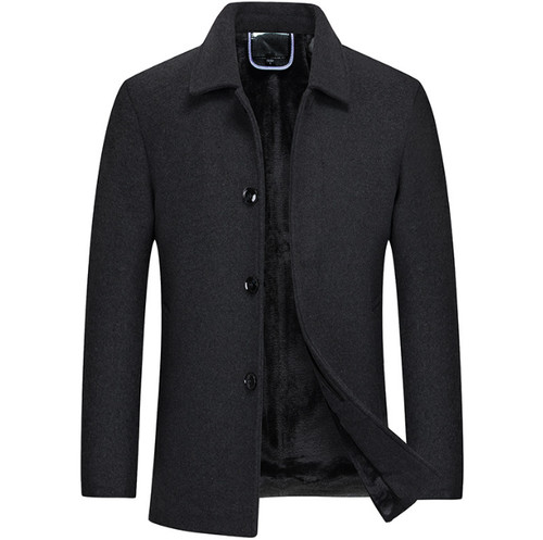 Cappotto uomo pea misto - cappotto, lana
