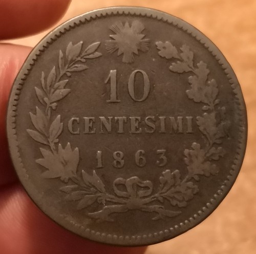 Centesimi 1863 vittorio - 10,