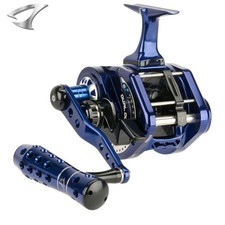 Mulinello destrorso JIGGING MASTER Extreme Jigging UNDERHEAD PE7 blu/nero