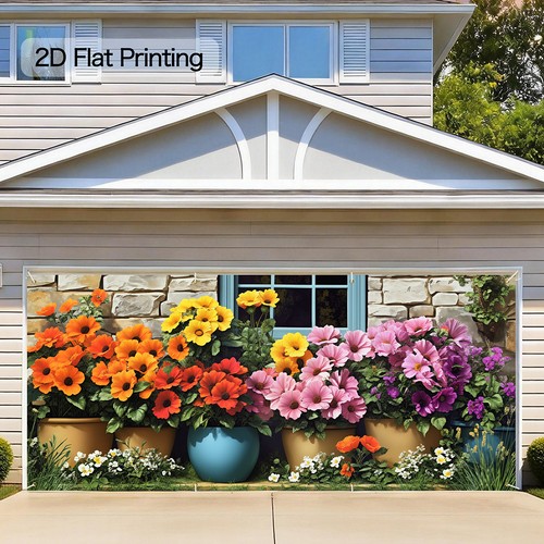 Decorazione porta garage