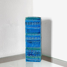 Vaso vintage in ceramica ITALY H 25 cm circa design stile Bitossi Aldo Londi