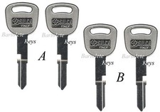 2 Key Blank For Kymco Agility