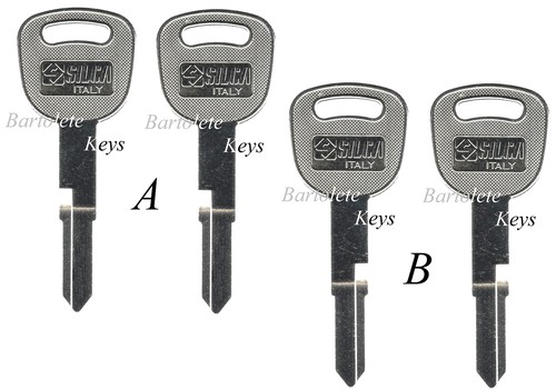 Key blank for kymco - blank, agility