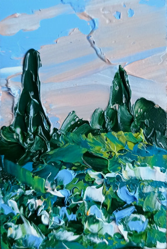 Opera arte originale pittura - opera,