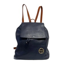 Zaino BORBONESE In Pelle Blu