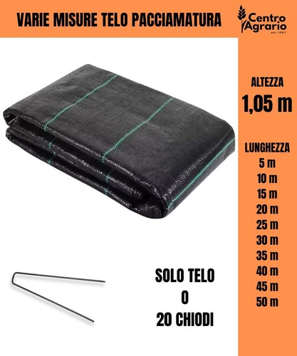 Telo pacciamatura verde - telo,
