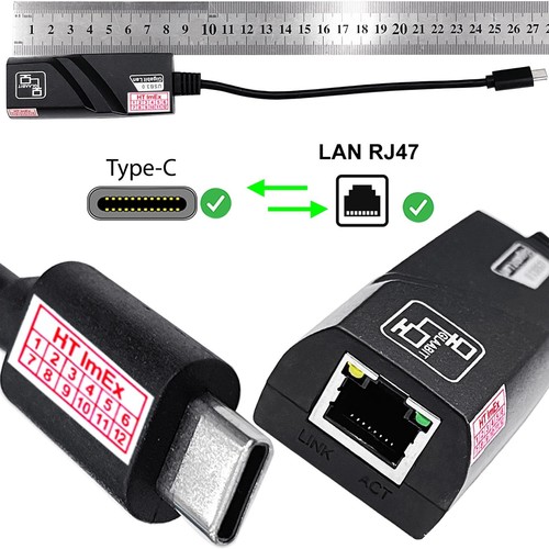Adattatore lan usb - c, rj45
