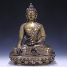 Statua in ottone del Buddha