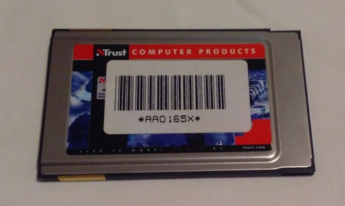 Modem pcmcia trust 56k 90 - modem,