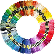 100 Colori Filo Da Ricamo,Embroidery Thread,Fili per Braccialetti,Filo per Uncin