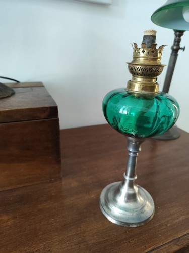 Antica lampada olio - antica,