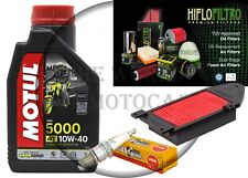 KIT/TAGLIANDO KYMCO AGILITY R16 200 2012 AL 2015 OLIO 5000 10W40 FILTRO CANDELA