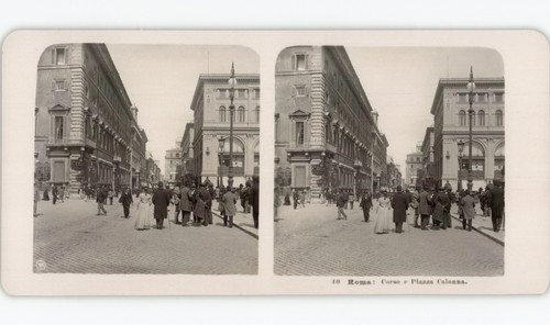 Italie rome corso et - rome,, piazza
