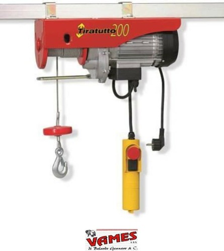 Elevatore argano tiratutto - elevatore,
