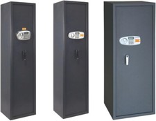 ARMADIO BLINDATO PORTAFUCILI ELETTRICO UTILIA CON COMBINAZIONE 5-7-10 POSTI