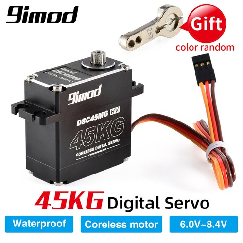 Waterproof 45kg servo - servo, metal