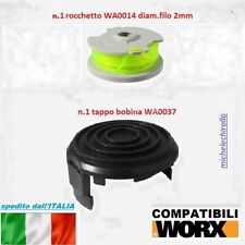 Bobina Tappo Rasaerba rocchetto 1+1 sconto WORX WA0014 WA0037 per WG168 WG184 ok