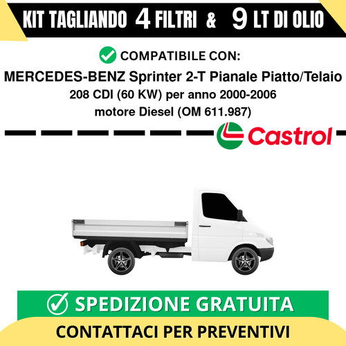 Tagliando per mercedes benz - tagliando,