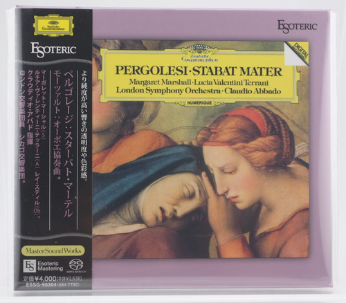 Esoteric sacd pergolesi - esoteric,
