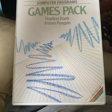 Spectrum ZX Fearless Frank & Frozen Penguin Games Pack Sinclair 48k molto raro