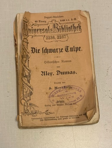 Die schwarze tulpe il - die, tulpe-(il