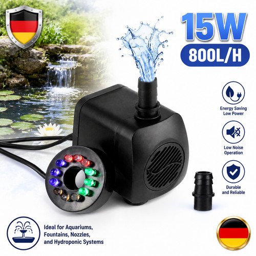 Pompa acqua 15w 800l - pompa,